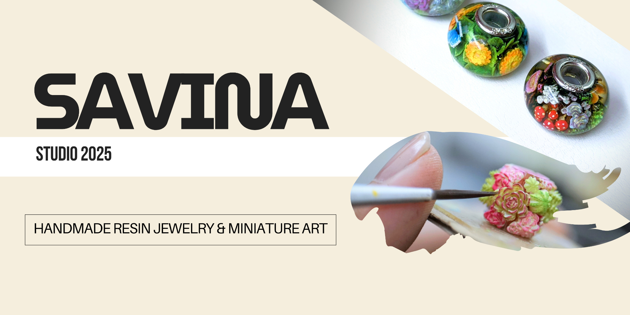 Savina handmade miniature jewelry